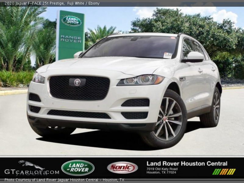 Fuji White / Ebony 2020 Jaguar F-PACE 25t Prestige