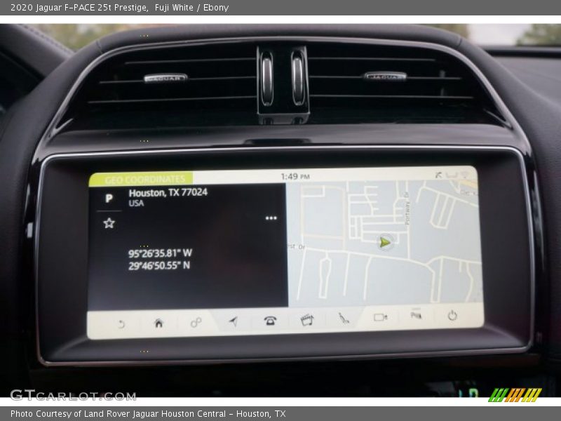 Fuji White / Ebony 2020 Jaguar F-PACE 25t Prestige