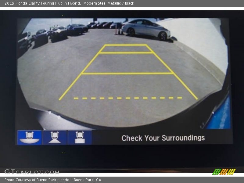 Modern Steel Metallic / Black 2019 Honda Clarity Touring Plug In Hybrid