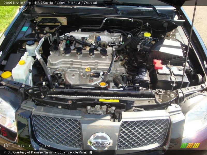 Blackout / Charcoal 2006 Nissan Sentra 1.8 S Special Edition