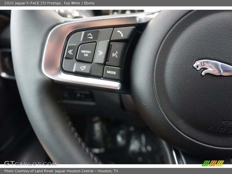 Fuji White / Ebony 2020 Jaguar F-PACE 25t Prestige