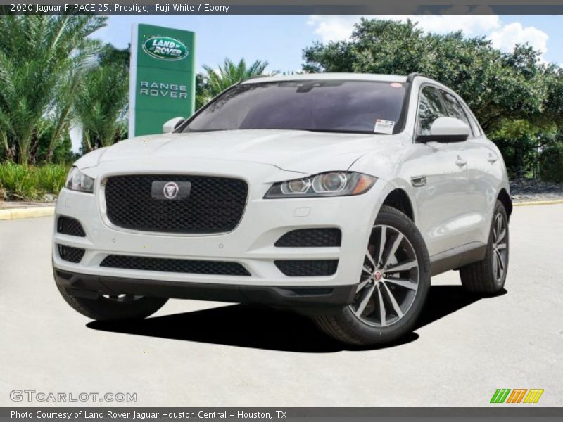 Fuji White / Ebony 2020 Jaguar F-PACE 25t Prestige