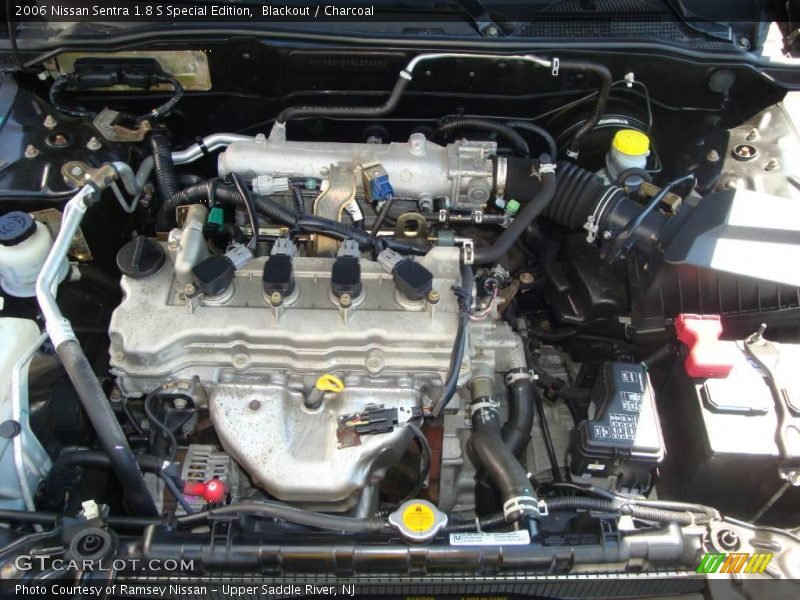 Blackout / Charcoal 2006 Nissan Sentra 1.8 S Special Edition