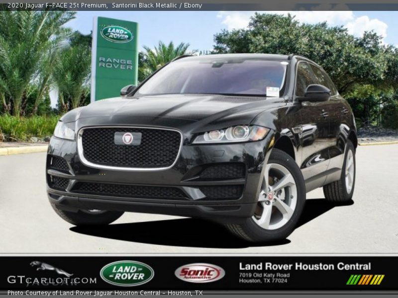Santorini Black Metallic / Ebony 2020 Jaguar F-PACE 25t Premium