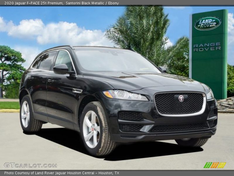 Santorini Black Metallic / Ebony 2020 Jaguar F-PACE 25t Premium