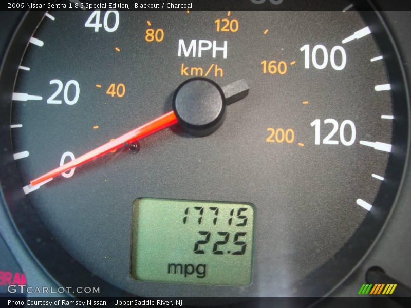 Blackout / Charcoal 2006 Nissan Sentra 1.8 S Special Edition
