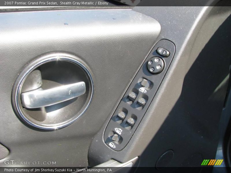 Stealth Gray Metallic / Ebony 2007 Pontiac Grand Prix Sedan