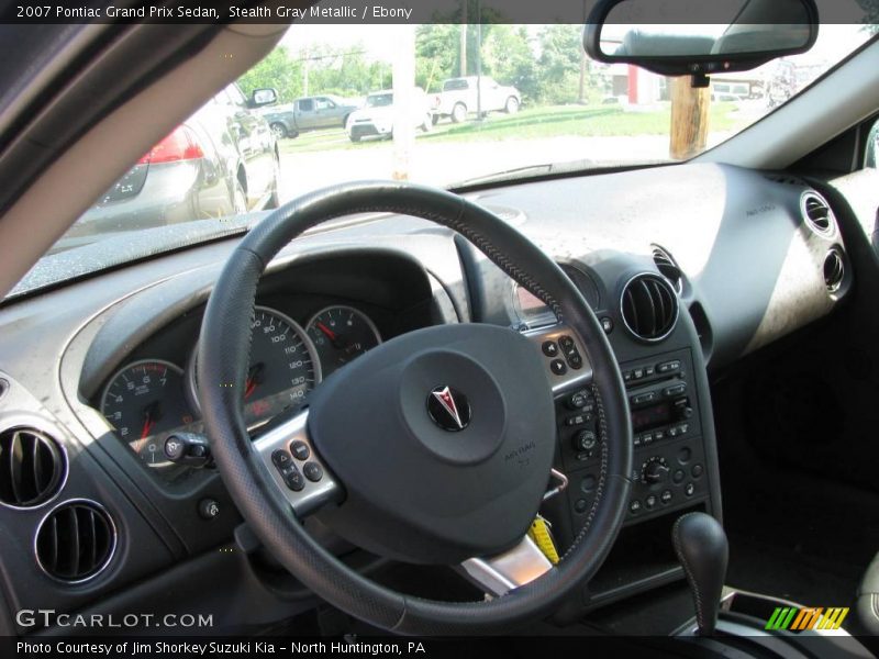 Stealth Gray Metallic / Ebony 2007 Pontiac Grand Prix Sedan