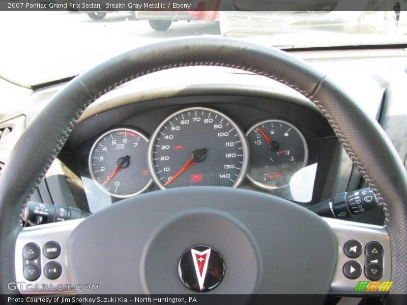 Stealth Gray Metallic / Ebony 2007 Pontiac Grand Prix Sedan