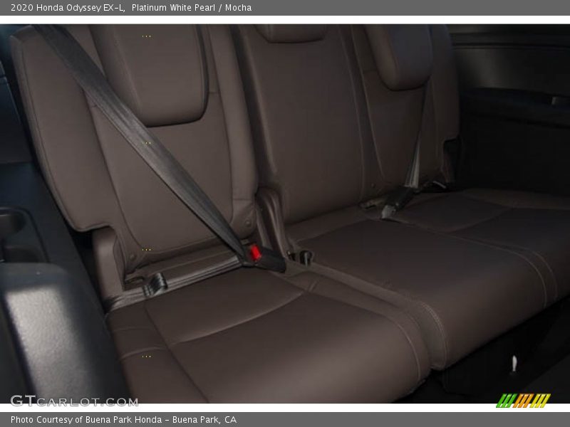 Platinum White Pearl / Mocha 2020 Honda Odyssey EX-L