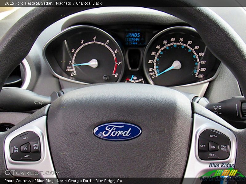 Magnetic / Charcoal Black 2019 Ford Fiesta SE Sedan