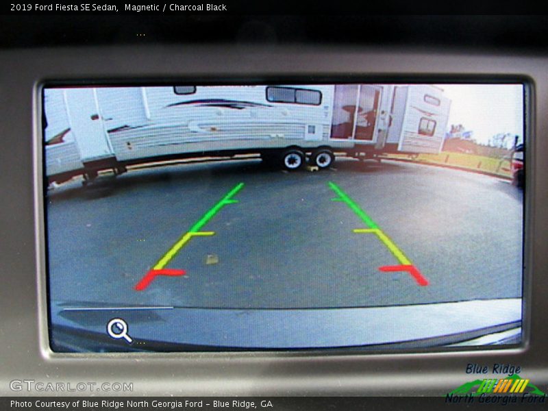 Magnetic / Charcoal Black 2019 Ford Fiesta SE Sedan