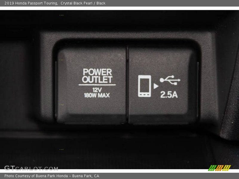 Crystal Black Pearl / Black 2019 Honda Passport Touring