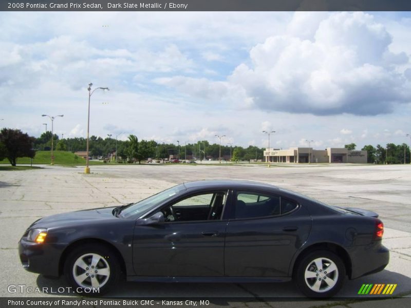 Dark Slate Metallic / Ebony 2008 Pontiac Grand Prix Sedan