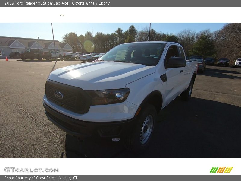 Oxford White / Ebony 2019 Ford Ranger XL SuperCab 4x4