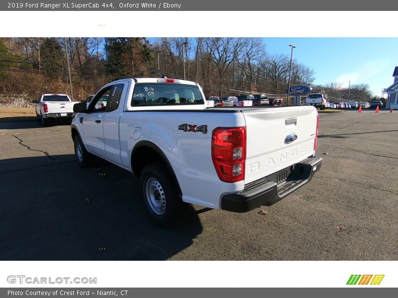 Oxford White / Ebony 2019 Ford Ranger XL SuperCab 4x4