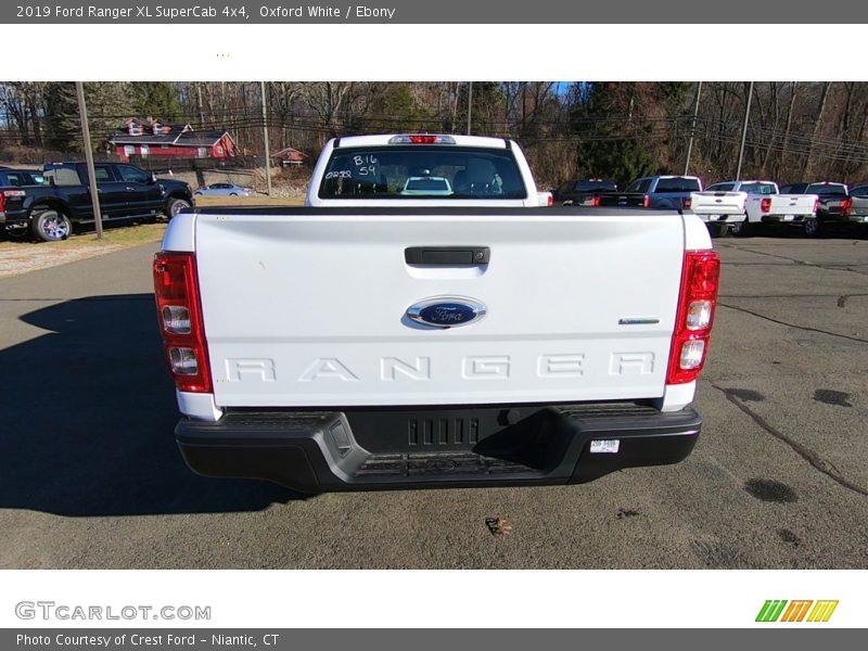 Oxford White / Ebony 2019 Ford Ranger XL SuperCab 4x4
