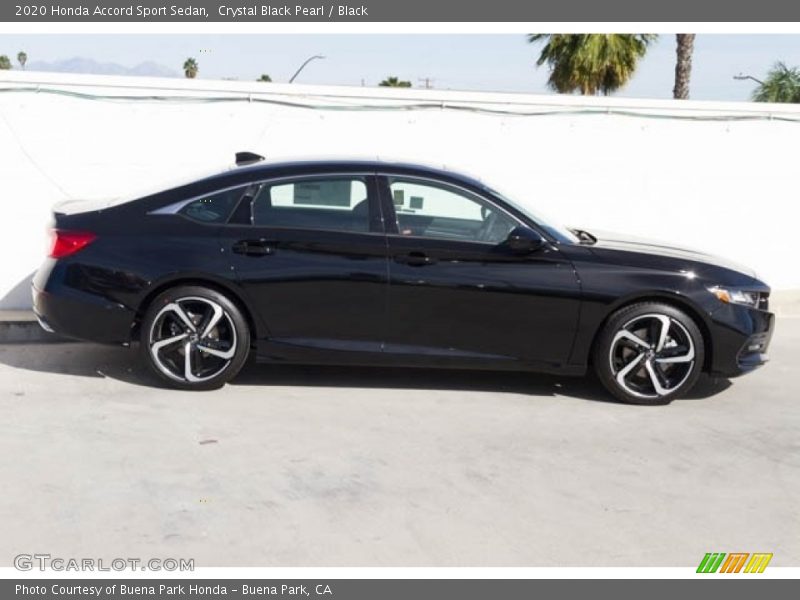 Crystal Black Pearl / Black 2020 Honda Accord Sport Sedan