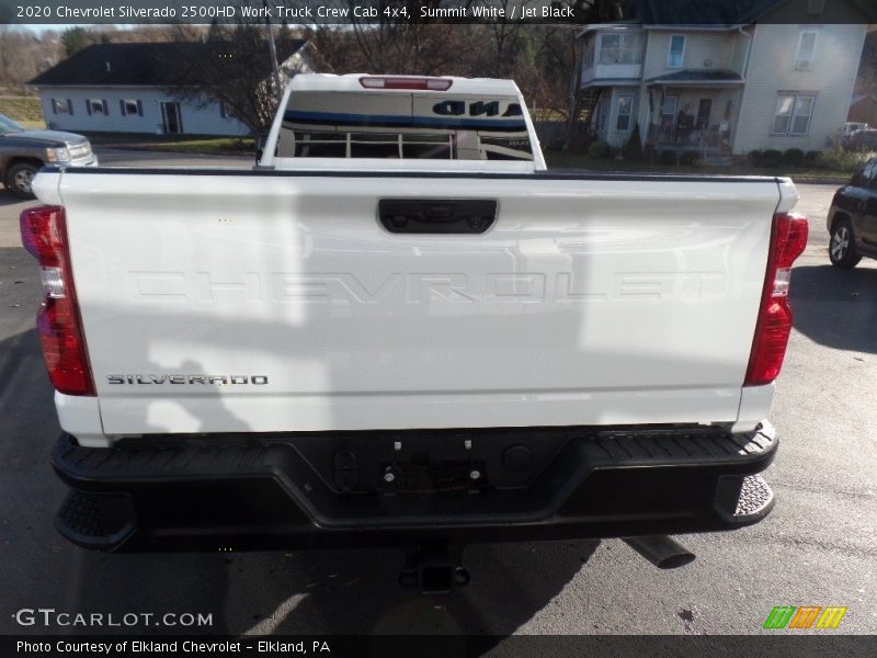 Summit White / Jet Black 2020 Chevrolet Silverado 2500HD Work Truck Crew Cab 4x4