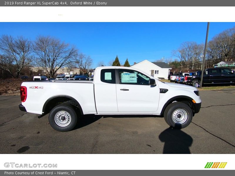 Oxford White / Ebony 2019 Ford Ranger XL SuperCab 4x4