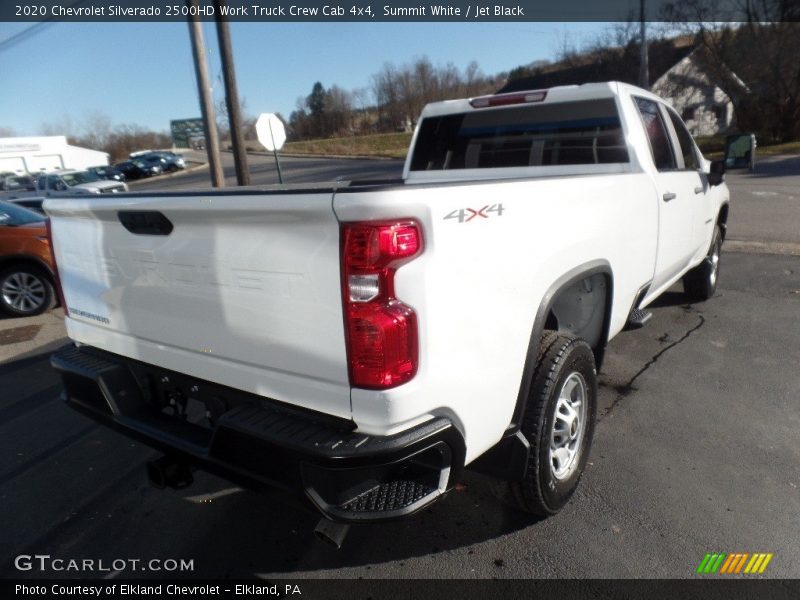 Summit White / Jet Black 2020 Chevrolet Silverado 2500HD Work Truck Crew Cab 4x4