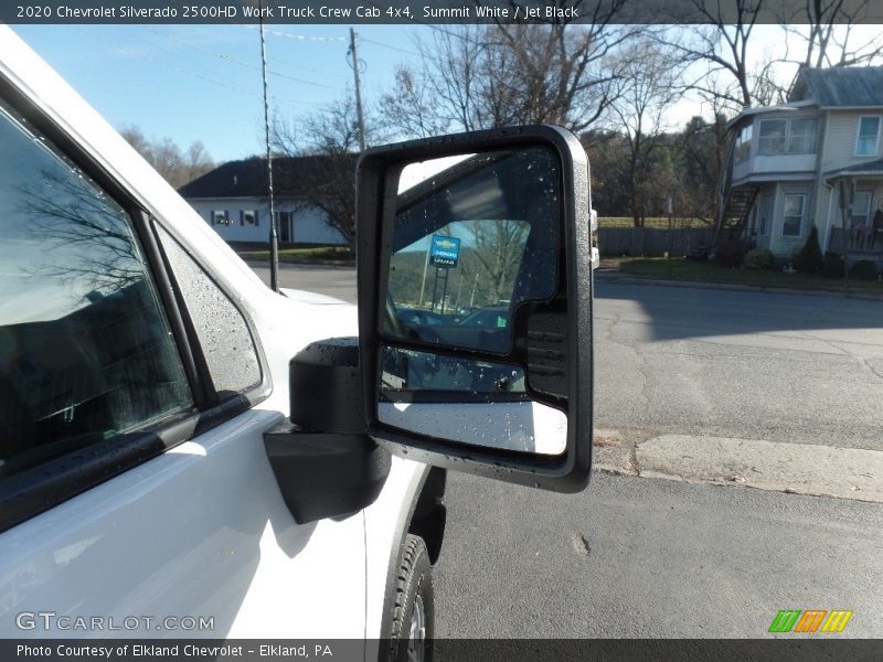 Summit White / Jet Black 2020 Chevrolet Silverado 2500HD Work Truck Crew Cab 4x4