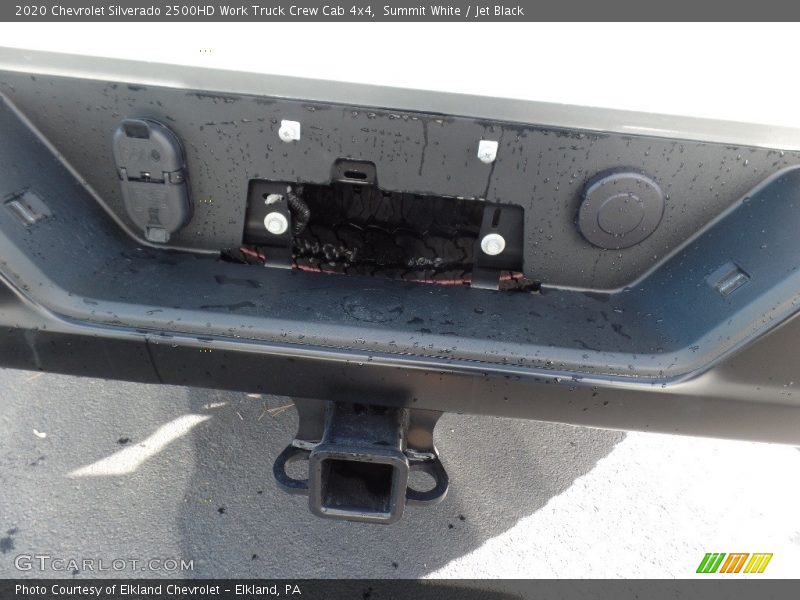 Summit White / Jet Black 2020 Chevrolet Silverado 2500HD Work Truck Crew Cab 4x4