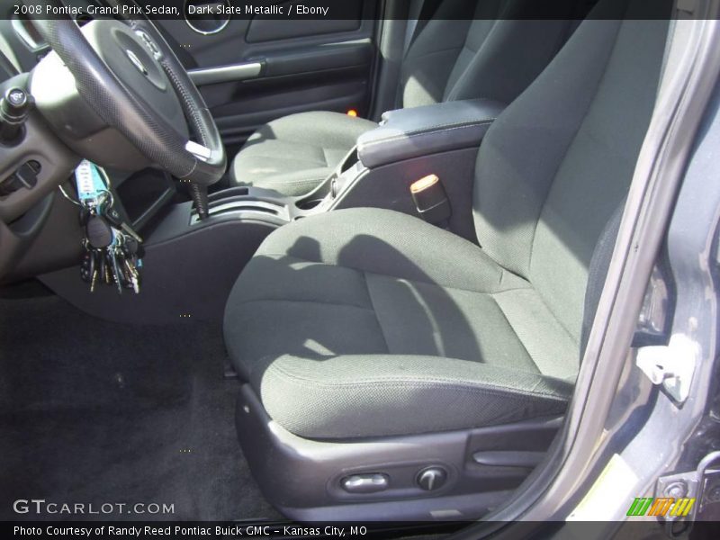 Dark Slate Metallic / Ebony 2008 Pontiac Grand Prix Sedan