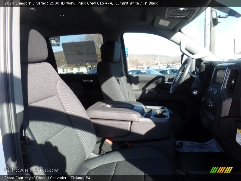 Summit White / Jet Black 2020 Chevrolet Silverado 2500HD Work Truck Crew Cab 4x4