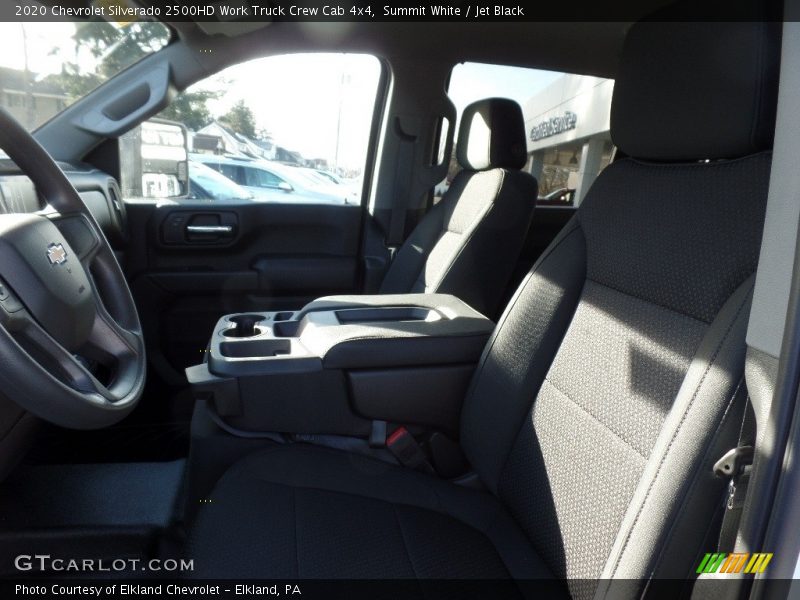 Summit White / Jet Black 2020 Chevrolet Silverado 2500HD Work Truck Crew Cab 4x4