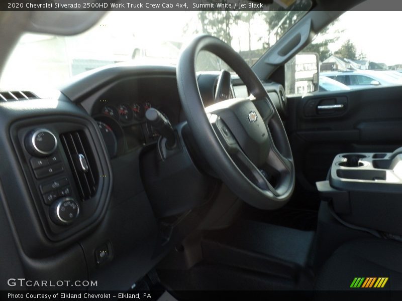 Summit White / Jet Black 2020 Chevrolet Silverado 2500HD Work Truck Crew Cab 4x4