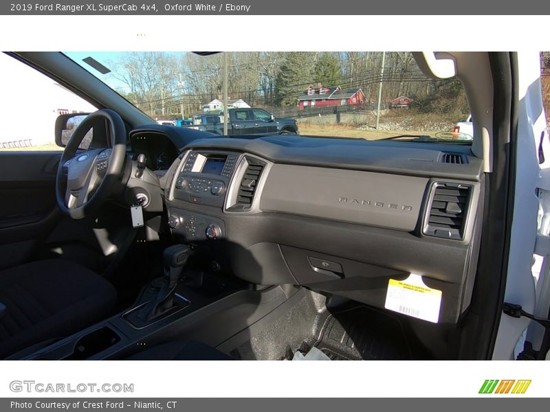 Oxford White / Ebony 2019 Ford Ranger XL SuperCab 4x4