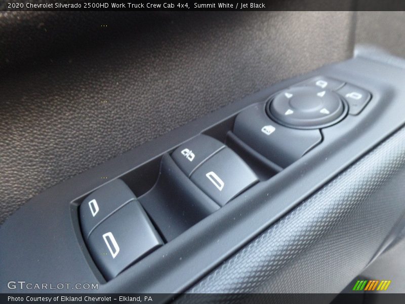 Summit White / Jet Black 2020 Chevrolet Silverado 2500HD Work Truck Crew Cab 4x4