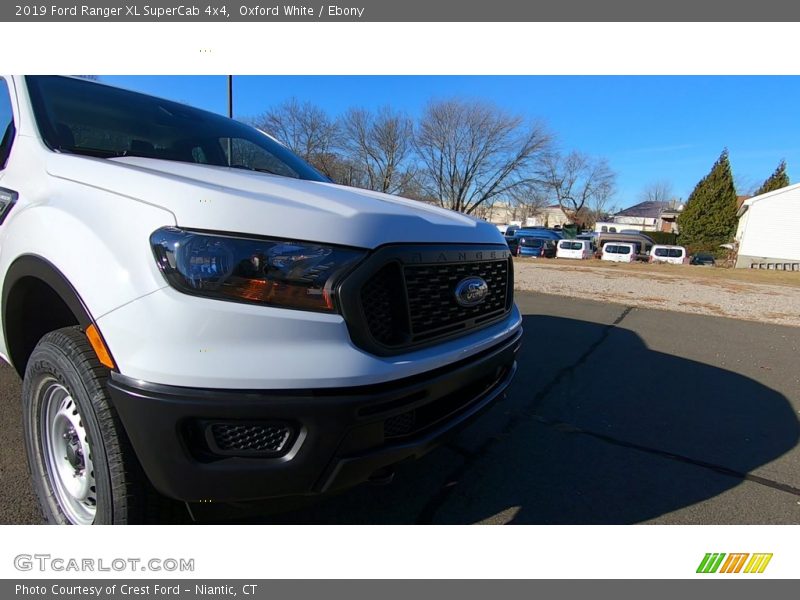 Oxford White / Ebony 2019 Ford Ranger XL SuperCab 4x4
