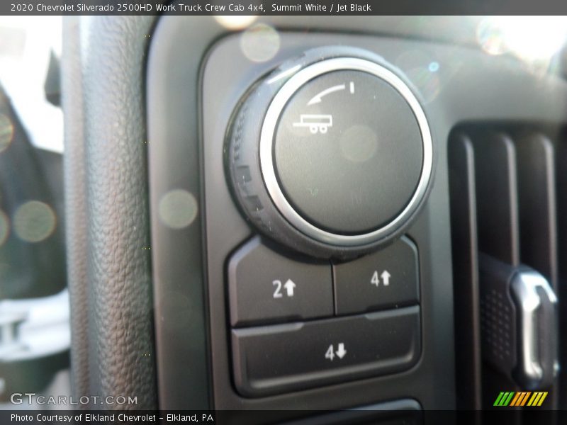 Summit White / Jet Black 2020 Chevrolet Silverado 2500HD Work Truck Crew Cab 4x4