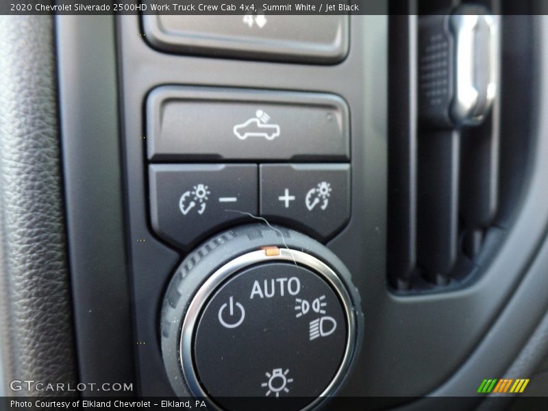 Summit White / Jet Black 2020 Chevrolet Silverado 2500HD Work Truck Crew Cab 4x4