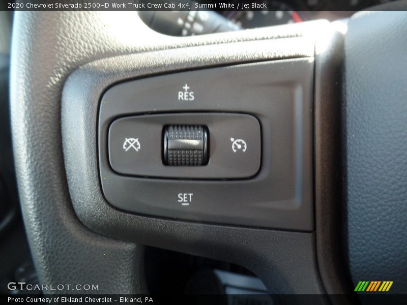 Summit White / Jet Black 2020 Chevrolet Silverado 2500HD Work Truck Crew Cab 4x4