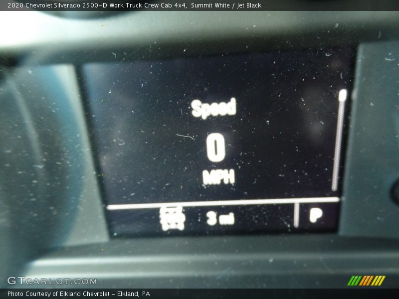 Summit White / Jet Black 2020 Chevrolet Silverado 2500HD Work Truck Crew Cab 4x4