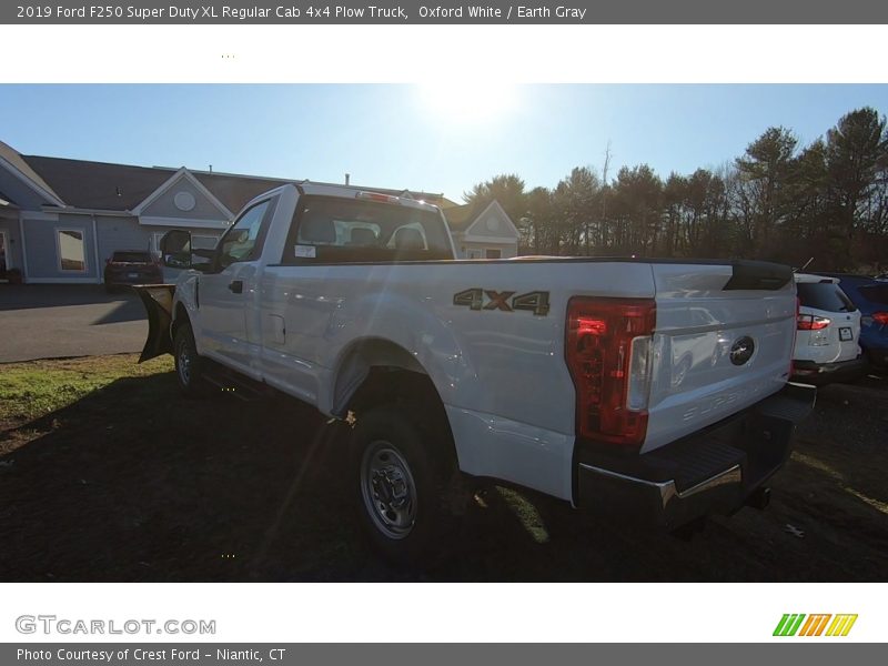 Oxford White / Earth Gray 2019 Ford F250 Super Duty XL Regular Cab 4x4 Plow Truck