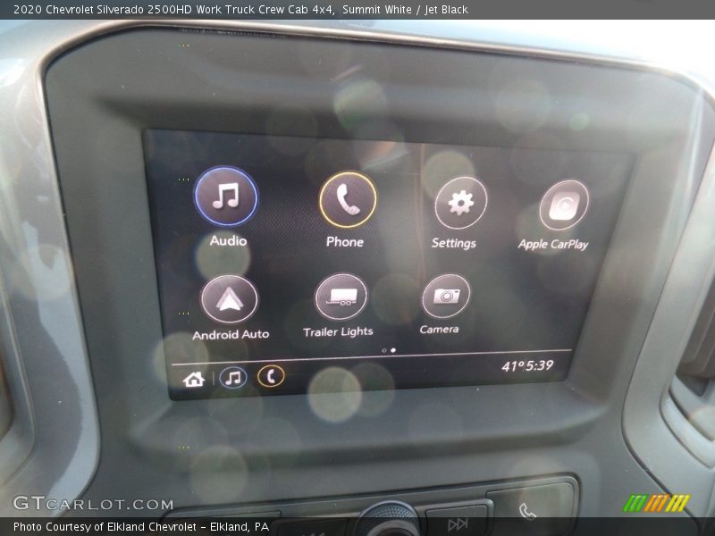 Summit White / Jet Black 2020 Chevrolet Silverado 2500HD Work Truck Crew Cab 4x4