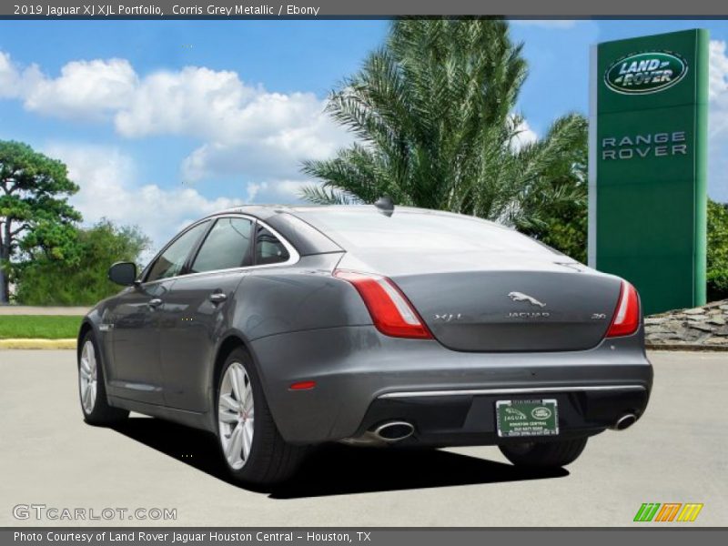 Corris Grey Metallic / Ebony 2019 Jaguar XJ XJL Portfolio