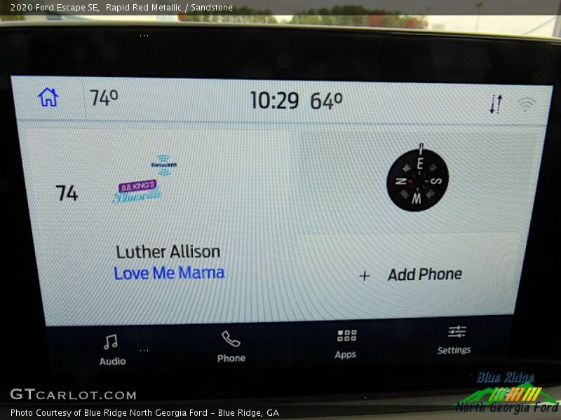 Rapid Red Metallic / Sandstone 2020 Ford Escape SE