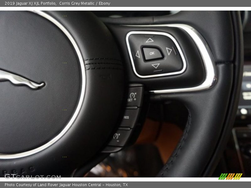 Corris Grey Metallic / Ebony 2019 Jaguar XJ XJL Portfolio