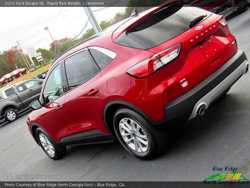 Rapid Red Metallic / Sandstone 2020 Ford Escape SE