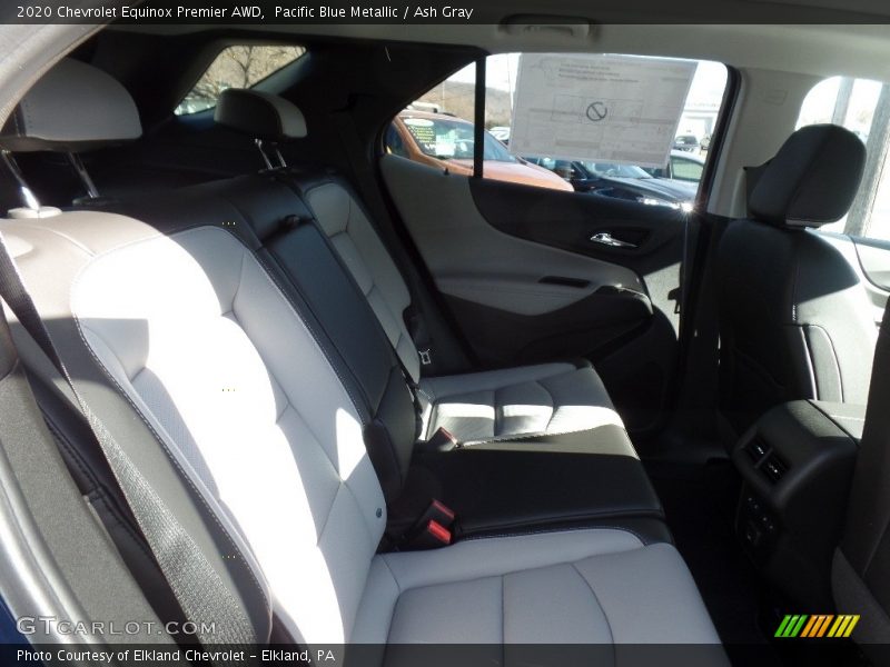 Pacific Blue Metallic / Ash Gray 2020 Chevrolet Equinox Premier AWD