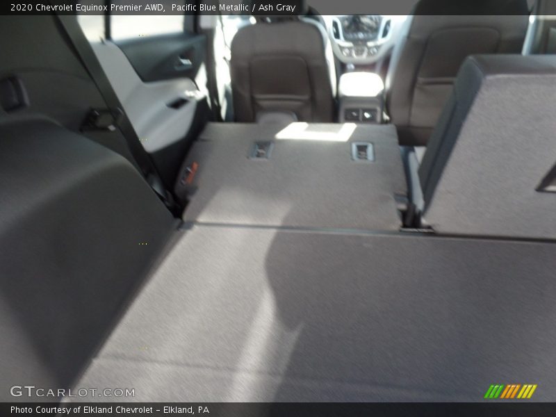 Pacific Blue Metallic / Ash Gray 2020 Chevrolet Equinox Premier AWD