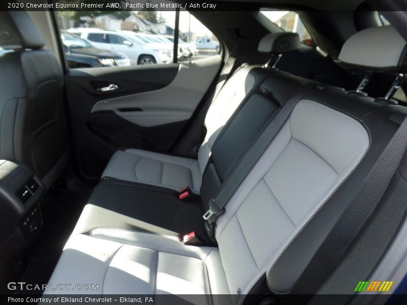 Pacific Blue Metallic / Ash Gray 2020 Chevrolet Equinox Premier AWD
