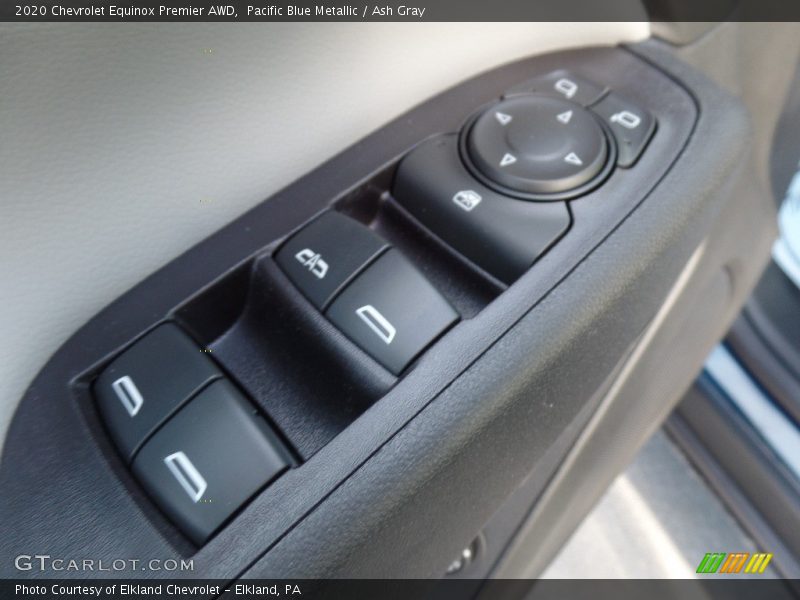 Pacific Blue Metallic / Ash Gray 2020 Chevrolet Equinox Premier AWD