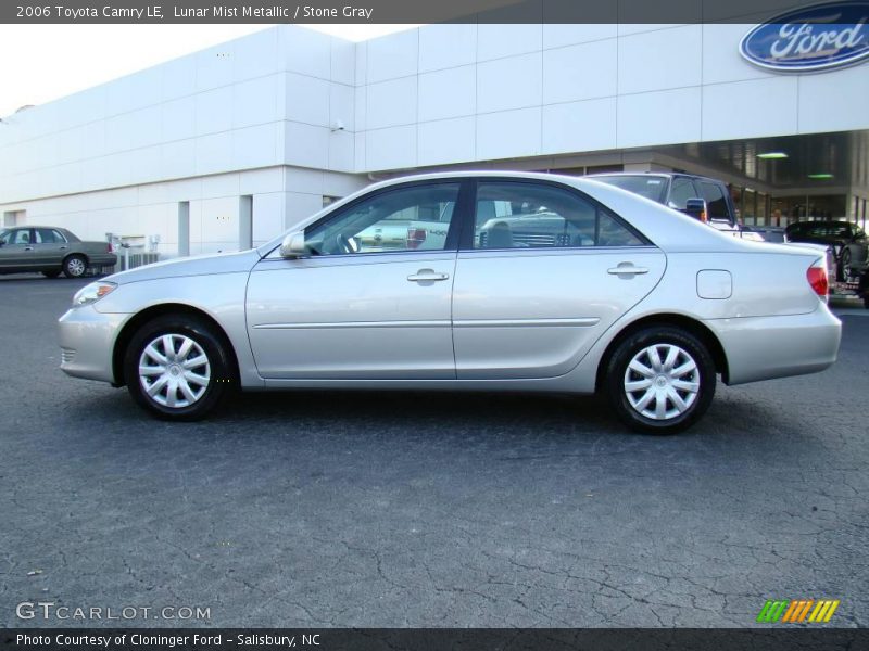 Lunar Mist Metallic / Stone Gray 2006 Toyota Camry LE