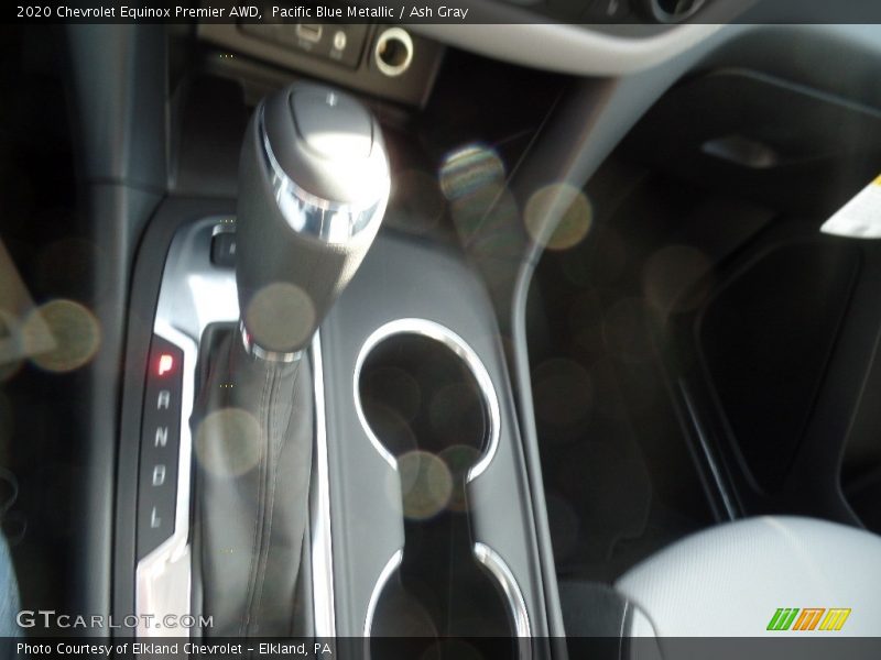 Pacific Blue Metallic / Ash Gray 2020 Chevrolet Equinox Premier AWD
